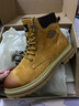 Dickies男士馬丁靴高幫時(shí)尚男靴工裝靴情侶靴男 土黃 42-男款 曬單實(shí)拍圖