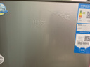 海爾（Haier）冰箱小型二門(mén)辦公室迷你小冰箱節能直冷家用租房家電冷藏冷凍超薄雙開(kāi)門(mén)省電小型冰箱 118升、360°立體制冷、低溫補償 曬單實(shí)拍圖