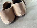 意爾康女鞋一腳蹬圓頭包頭平底勃肯鞋春秋女單鞋 26790W 卡其 37 曬單實(shí)拍圖