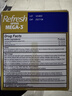 Refresh美國optive水油同補mega-3中重度干眼保濕滋潤舒緩眼疲勞異物感 60支整盒 曬單實(shí)拍圖