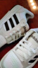 adidas ENTRAP美式校園風(fēng)運動(dòng)少年感復古籃球風(fēng)板鞋男女阿迪達斯   米白色/灰色   39 曬單實(shí)拍圖