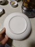 浩雅景德鎮釉下彩陶瓷餐盤(pán)菜盤(pán)飯盤(pán)湯盤(pán)簡(jiǎn)約墨雅8英寸深盤(pán)2個(gè)裝 曬單實(shí)拍圖