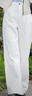 茵曼簡(jiǎn)約通勤闊腿直筒長(cháng)褲夏秋女裝高腰顯瘦寬松休閑褲子 珍珠白 26  曬單實(shí)拍圖