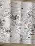 兒童涂鴉畫(huà)卷超長(cháng)填色繪畫(huà)畫(huà)紙幼兒園寶寶長(cháng)卷紙加厚涂色畫(huà)布護墻 【1.99元隨機發(fā)】涂鴉1米-隨機款（無(wú)盒裝） 曬單實(shí)拍圖