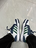 adidas ENTRAP美式校園風(fēng)運動(dòng)少年感復古籃球風(fēng)板鞋男女阿迪達斯   白色/綠色/藍色   42 曬單實(shí)拍圖