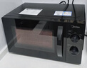 美的（Midea）家用便捷微波爐 轉盤(pán)加熱 五檔火力 雙旋鈕操控  高溫殺菌智能解凍 易潔內膽M20C 曬單實(shí)拍圖