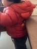 巴拉巴拉童裝兒童羽絨服男童女童連帽外套秋冬裝寶寶可愛(ài) 紅色小熊61003-白鴨絨 110 （充絨量48g） 曬單實(shí)拍圖