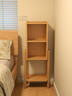 床頭置物架實(shí)木落地架子北歐風(fēng)收納架沙發(fā)邊幾木質(zhì)客廳電視柜邊柜 三層置物架原木色 曬單實(shí)拍圖