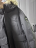 京東京造極寒探險鵝絨服高端95白鵝絨防水羽絨服男士派克中長(cháng)款 巖石灰 M 曬單實(shí)拍圖