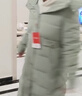 鴨鴨（YAYA）羽絨服女長(cháng)款過(guò)膝2025冬季新款時(shí)尚氣質(zhì)收腰顯瘦加厚保暖外套XB 瓷綠色 【長(cháng)款護暖/收腰顯瘦/現貨速發(fā)】 L (165) 曬單實(shí)拍圖