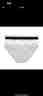 Calvin KleinCK內褲女士三條裝循環(huán)提花舒適棉質(zhì)彈力透氣比基尼三角內褲L碼 曬單實(shí)拍圖