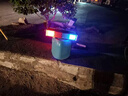 漫德萊太陽(yáng)能警示燈爆閃燈夜間警示安全閃光燈頻閃燈路邊施工路障燈一體式爆閃燈 曬單實(shí)拍圖