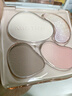 Mistine蜜絲婷奶咖面部綜合彩妝一體盤(pán)粉餅高光修容腮紅三合一生日禮物 曬單實(shí)拍圖