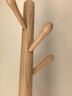 顧家家居實(shí)木衣帽架落地掛衣架立式家用架子簡(jiǎn)約掛包架角落收納衣服架掛架 【進(jìn)口FAS級橡膠木】原木色36*176CM 曬單實(shí)拍圖
