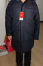 鴨鴨（YAYA）中老年羽絨服男士2025冬季新款中長(cháng)款連帽商務(wù)休閑爸爸裝極寒外套 藏青色 2XL /185(建議150-160斤) 曬單實(shí)拍圖