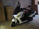 破界猛禽x5燃油踏板摩托車(chē)150新款原裝外賣(mài)代步長(cháng)續航標準版珠光白 曬單實(shí)拍圖