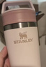 STANLEY保溫杯咖啡杯水杯不銹鋼杯子時(shí)尚便攜保溫保冷男女新年情人節禮物 【明星同款】晶粉色- 354ml 曬單實(shí)拍圖
