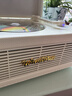 WHATPLUSC300一體式CD機發(fā)燒友專(zhuān)輯播放器 復古CD播放機 唱片機造型 藍牙音響 藍牙cd機 生日禮物 復古白 曬單實(shí)拍圖