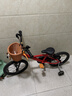 迪卡儂兒童自行車(chē)單車(chē)腳踏車(chē)男孩女孩初學(xué)者童車(chē) 16寸兒童自行車(chē)紅色 【鋼架】 曬單實(shí)拍圖
