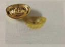 實(shí)時(shí)金【足金9999】水貝黃金珠寶小擺件金元寶塊錠實(shí)心豆豆投資收藏送禮 新元寶*1個(gè)(足金999.9) 1克/顆 曬單實(shí)拍圖