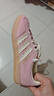 阿迪達斯（adidas）三葉草系列 女 GAZELLE INDOOR W 休閑鞋 JS1413 紫粉色  38 曬單實(shí)拍圖