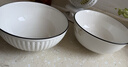 京東京造 碗 大容量湯碗水煮碗陶瓷碗家用大號面碗沙拉碗 8英寸山田碗*2 曬單實(shí)拍圖