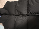 安踏（ANTA）防潑水羽絨服馬甲 女冬季新款休閑立領(lǐng)寬松疊穿加厚保暖 基礎黑-3 M (女165) 曬單實(shí)拍圖