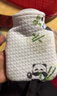 愛(ài)康尼嬰兒專(zhuān)用熱水袋加熱暖手寶小號迷你注水袋腸絞痛神器寶寶款竹熊貓 曬單實(shí)拍圖