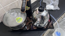 金灶（KAMJOVE）K9全自動(dòng)上水電熱水壺茶具套裝泡茶壺燒水一體機全智能茶臺燒水壺 亮銀色 0.9L 曬單實(shí)拍圖