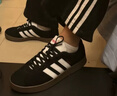 adidas「T頭鞋」VL COURT復古休閑板鞋德訓鞋男女阿迪達斯輕運動(dòng) 黑色/白色 (推薦女生選小半碼)   38 曬單實(shí)拍圖