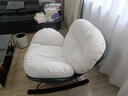 林氏家居單人位沙發(fā)休閑椅客廳陽(yáng)臺復古風(fēng)蛋殼懶人搖搖椅林氏木業(yè)TDY236 曬單實(shí)拍圖