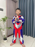 ULTRAMAN男童奧特曼衣服春秋發(fā)光套裝兒童男孩帥氣小孩洋氣賽羅蜘蛛俠童裝 披風(fēng)款【迪迦】（發(fā)光） 【披風(fēng)+套裝】 140 【建議身高130-140cm】 曬單實(shí)拍圖