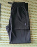 回力（Warrior）休閑褲男春秋季直筒闊腿褲子男運動(dòng)衛褲男百搭長(cháng)褲男褲 黑色XL 曬單實(shí)拍圖
