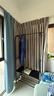 宜家（IKEA）GRAFJALLET若浮雅曬衣架室內陽(yáng)臺曬衣服架子家用宿舍學(xué)生宿舍 煤黑色曬衣架 曬單實(shí)拍圖