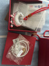 老鳳祥寶寶銀手鐲嬰兒銀鎖長(cháng)命鎖套裝小孩新生兒見(jiàn)面禮滿(mǎn)月周歲生日禮物 小鈴鐺寶寶手鐲+鎖套裝 37±1g 曬單實(shí)拍圖