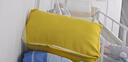 名創(chuàng  )優(yōu)品靠背護腰靠墊靠枕 可拆洗沙發(fā)靠枕床靠枕腰部靠墊 姜黃色 含枕芯 45cm*50cm【帶頭枕】 曬單實(shí)拍圖
