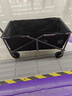 京東京造 戶(hù)外露營(yíng)車(chē)折疊推車(chē)營(yíng)地車(chē)野餐擺攤裝備買(mǎi)菜小拉車(chē)拖車(chē)石墨黑 曬單實(shí)拍圖