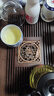 八千行茶盤(pán)托盤(pán)帶排水家用實(shí)竹木小型茶臺一體式辦公室功夫干泡瀝水茶具 曬單實(shí)拍圖