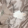 金三塔睡衣女真絲100%桑蠶絲素縐緞短袖衣褲套時(shí)尚休閑可外穿家居服套裝 曬單實(shí)拍圖