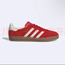 阿迪達斯（adidas）（adidas）三葉草男女鞋GAZELLE INDOOR低幫休閑鞋IF1808紅白36 曬單實(shí)拍圖
