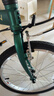 大行（DAHON）經(jīng)典D6折疊自行車(chē)20英寸6速成人休閑單車(chē) KBC061 墨綠色 20英寸 曬單實(shí)拍圖