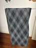 紅袖（hopeshow）撞色格紋半身裙2025冬季新款女裝復古風(fēng)氣質(zhì)百搭顯瘦輕熟直筒裙 藏青格915 XL 曬單實(shí)拍圖