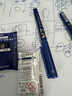 百樂(lè )（PILOT）BXC-V7直液式走珠筆大V7中性水筆0.7mm簽字筆學(xué)生考試刷題筆辦公文具套裝 藍色筆1支+墨膽2盒 曬單實(shí)拍圖