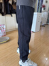 FILA FUSION斐樂(lè )潮牌針織長(cháng)褲男2026春季新款休閑寬松收口運動(dòng)褲 正黑色-BK M 170/80A/M 曬單實(shí)拍圖