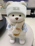 莉娜熊（TeddyTales）小熊玩偶毛絨玩具熊泰迪手作熊安撫娃娃送禮送人生日禮物送女生 奶茶色（經(jīng)典款） 中號站姿約30cm 曬單實(shí)拍圖