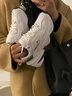 耐克NIKE休閑鞋女復古白老爹鞋M2K TEKNO運動(dòng)鞋BQ3378-100白38 曬單實(shí)拍圖