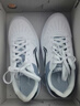 李寧板鞋運動(dòng)休閑鞋男春秋浮舟輕盈軟彈男鞋透氣小白鞋男百搭經(jīng)典鞋子 標準白/秋藍色 42 曬單實(shí)拍圖