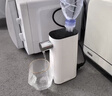 摩茶 電熱水壺便攜式燒水壺自動(dòng)上水旅行速熱桌面即熱式飲水機臺式小型迷你抽水器加熱一體機出差 1.3L 純白+水箱 曬單實(shí)拍圖
