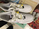 耐克NIKE男空軍一號AF1 AIR FORCE1馬年限定款 運動(dòng)鞋IQ1119-011白43 曬單實(shí)拍圖