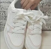李寧板鞋男鞋春夏季低幫厚底增高小白鞋滑板鞋潮流百搭透氣休閑運動(dòng)鞋 【浮舟】標準白(419款)-1 44 曬單實(shí)拍圖